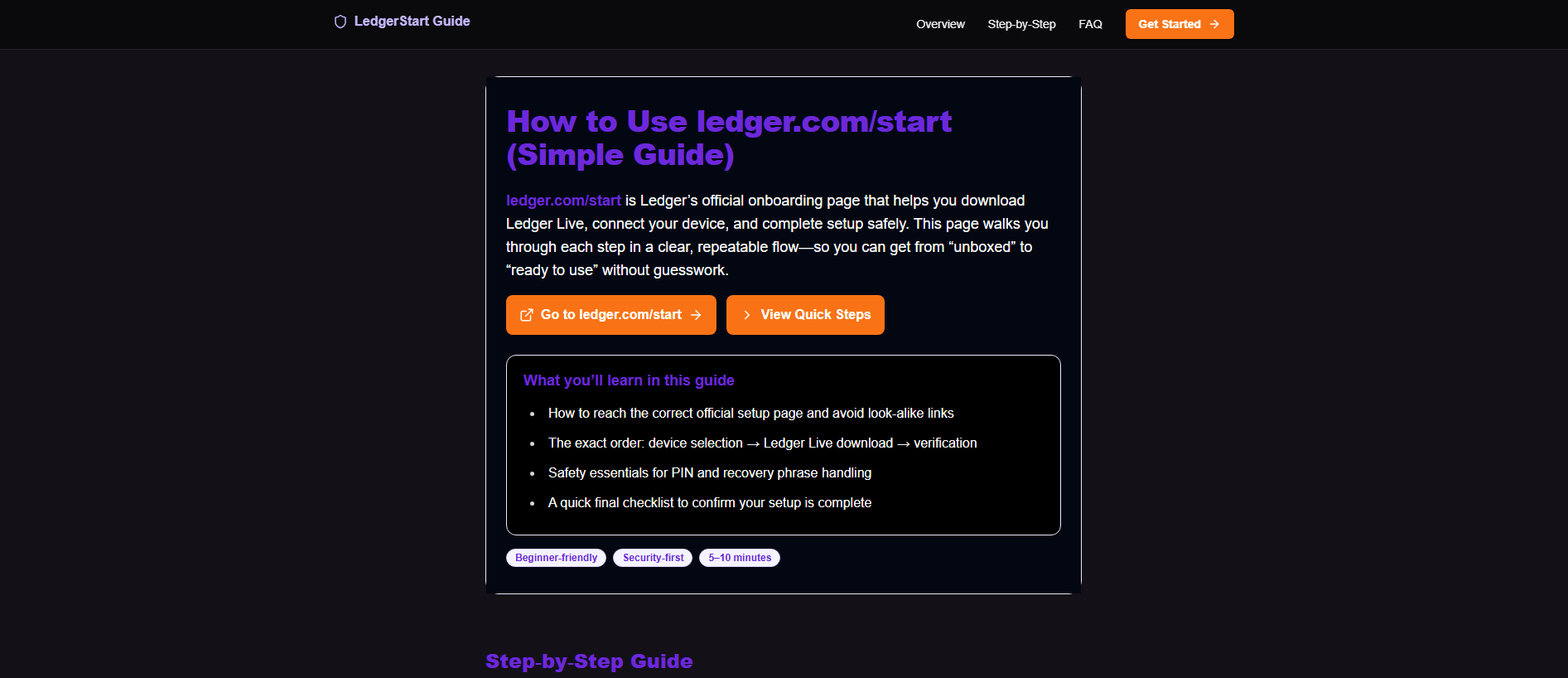 Stored capture of ledger-comstart-sso.dream.space