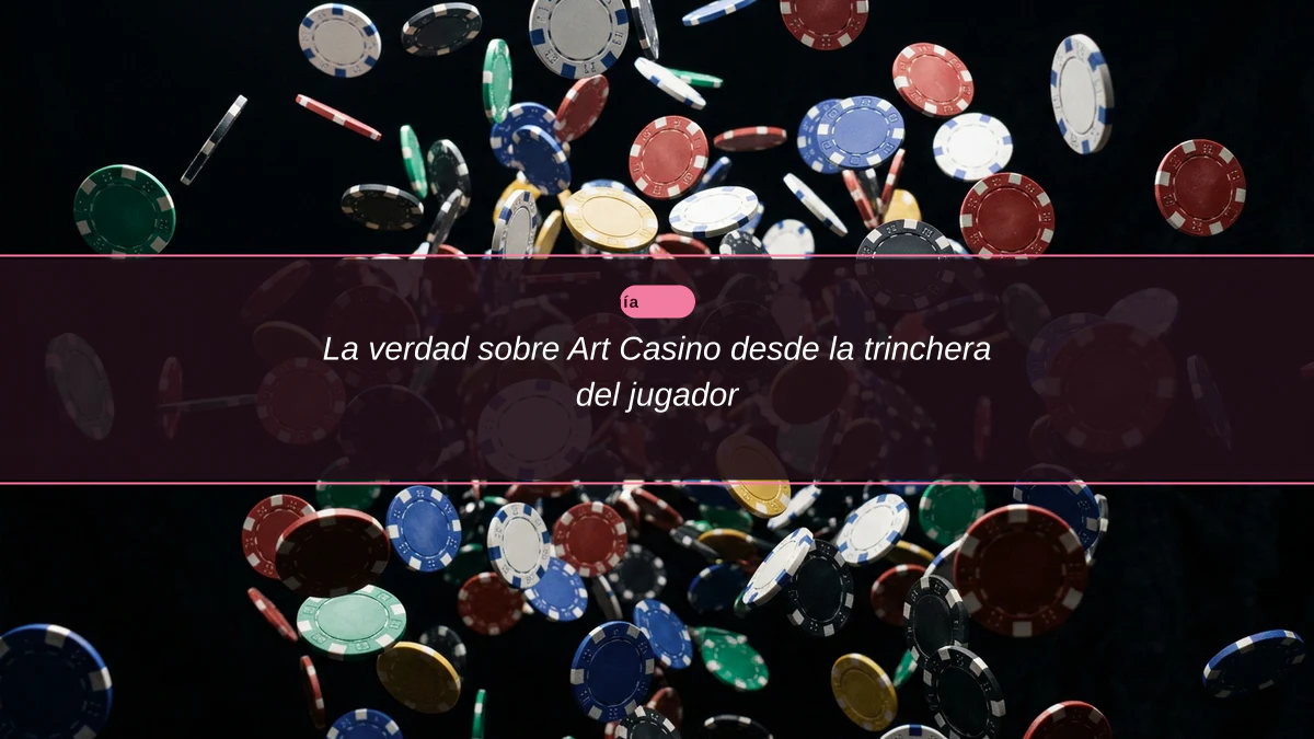 La verdad sobre Art Casino desde la trinchera del jugador