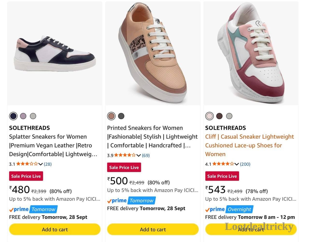 Women S Footwear – Just 80% OFF | Lowest Price Deal Women S Footwear – Just 80% OFF | Lowest Price Deal