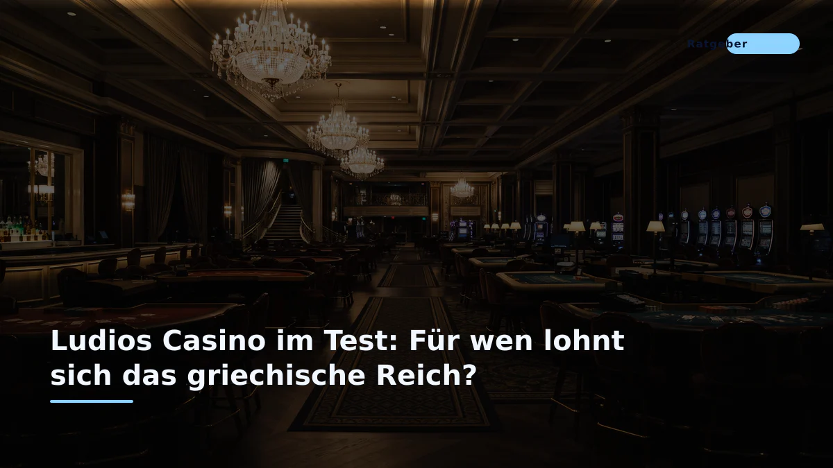 Ludios Casino im Test: Für wen lohnt sich das griechische Reich?