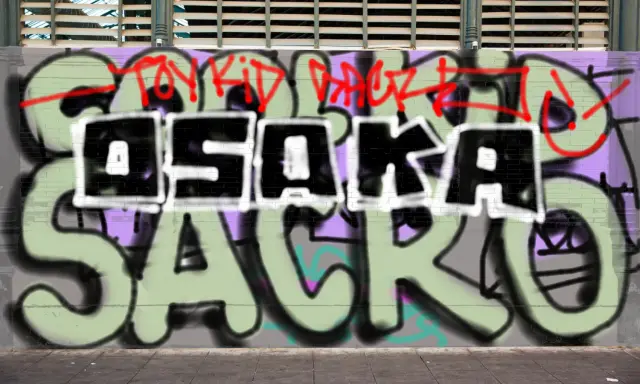 Graffiti artwork by osaka