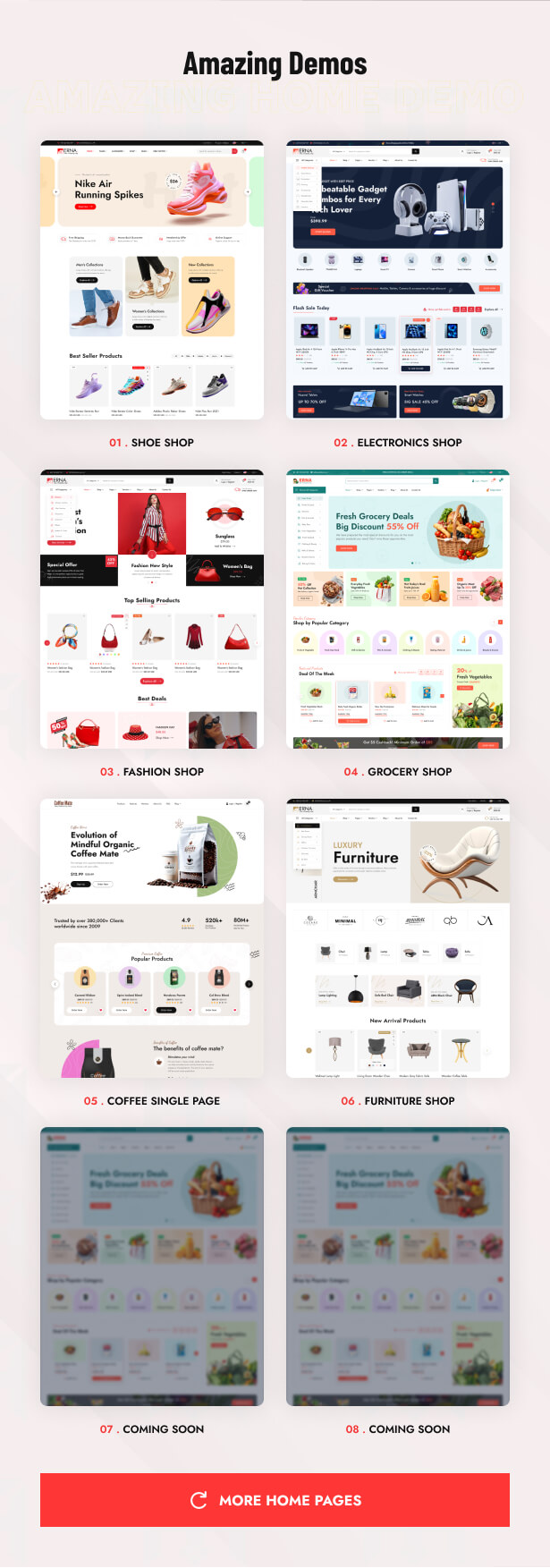 Erna - Multishop WordPress Theme