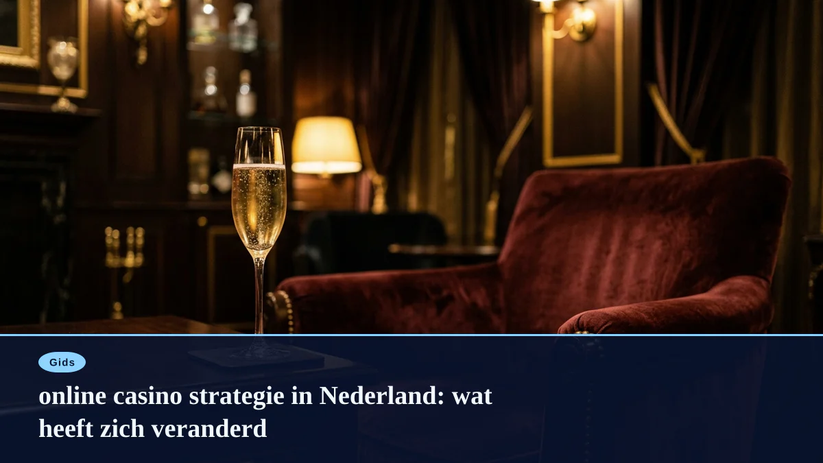 online casino strategie in Nederland: wat heeft zich veranderd