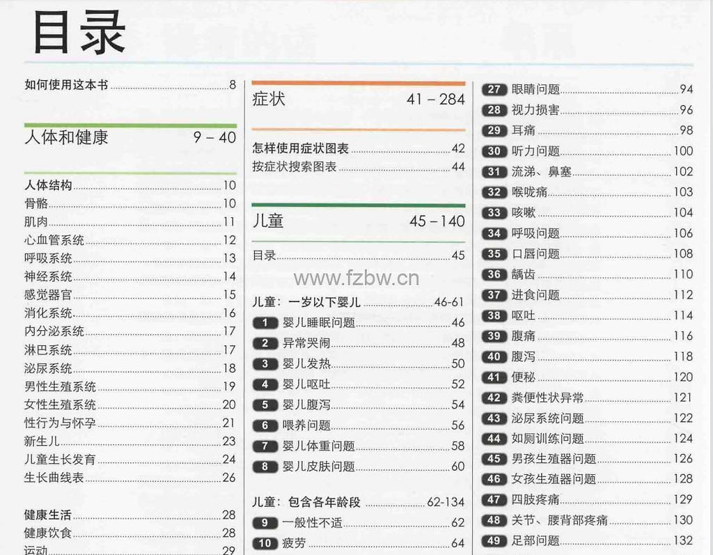 英国DK系列图书：家庭医生常见病诊疗手册(第五版)家庭健康顾问