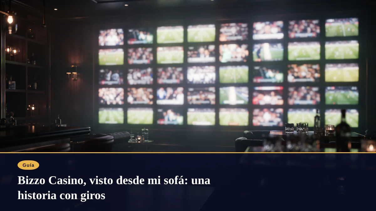 Bizzo Casino, visto desde mi sofá: una historia con giros