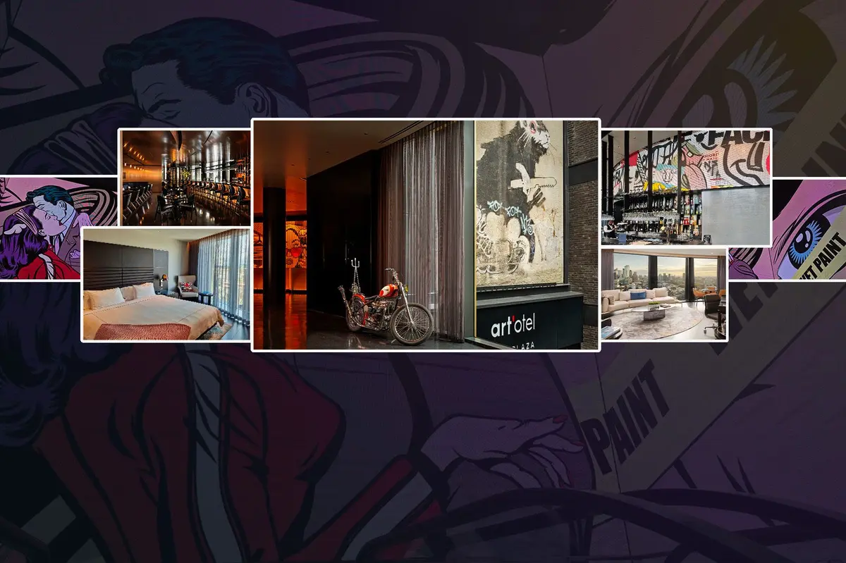 London's Art Hotel Built Around a Banksy Mural