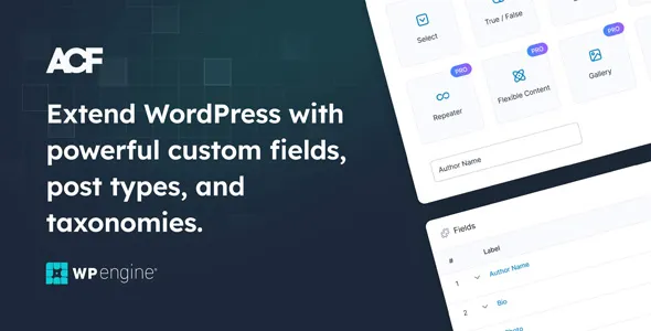 Download Advanced Custom Fields Pro 6.8.6 + Addons