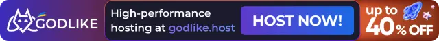 Get GodLike host with discount