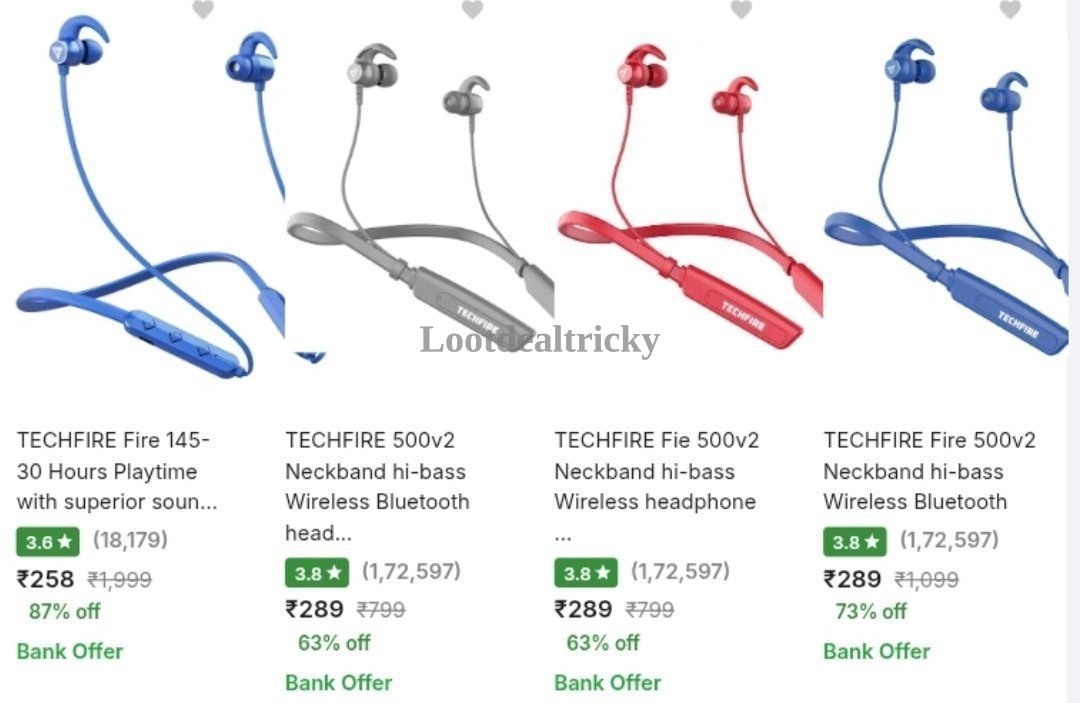 Neckband From 258 – Just ₹258 | Huge Savings Offer