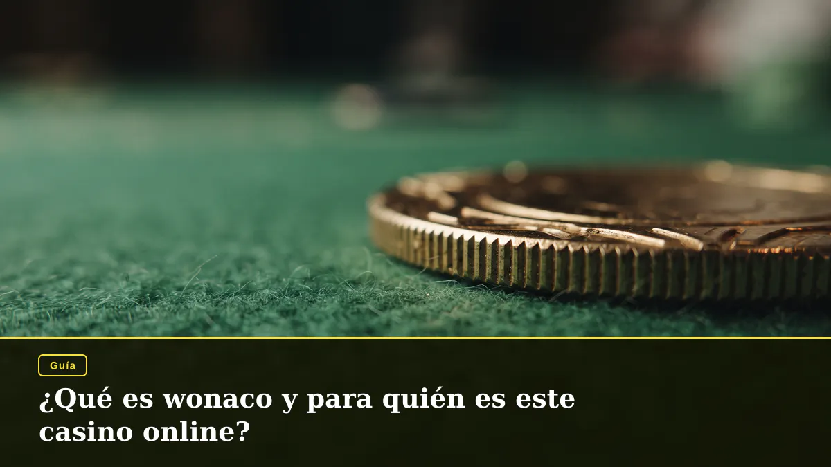 ¿Qué es wonaco y para quién es este casino online?