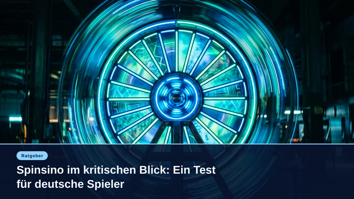 Spinsino im kritischen Blick: Ein Test für deutsche Spieler