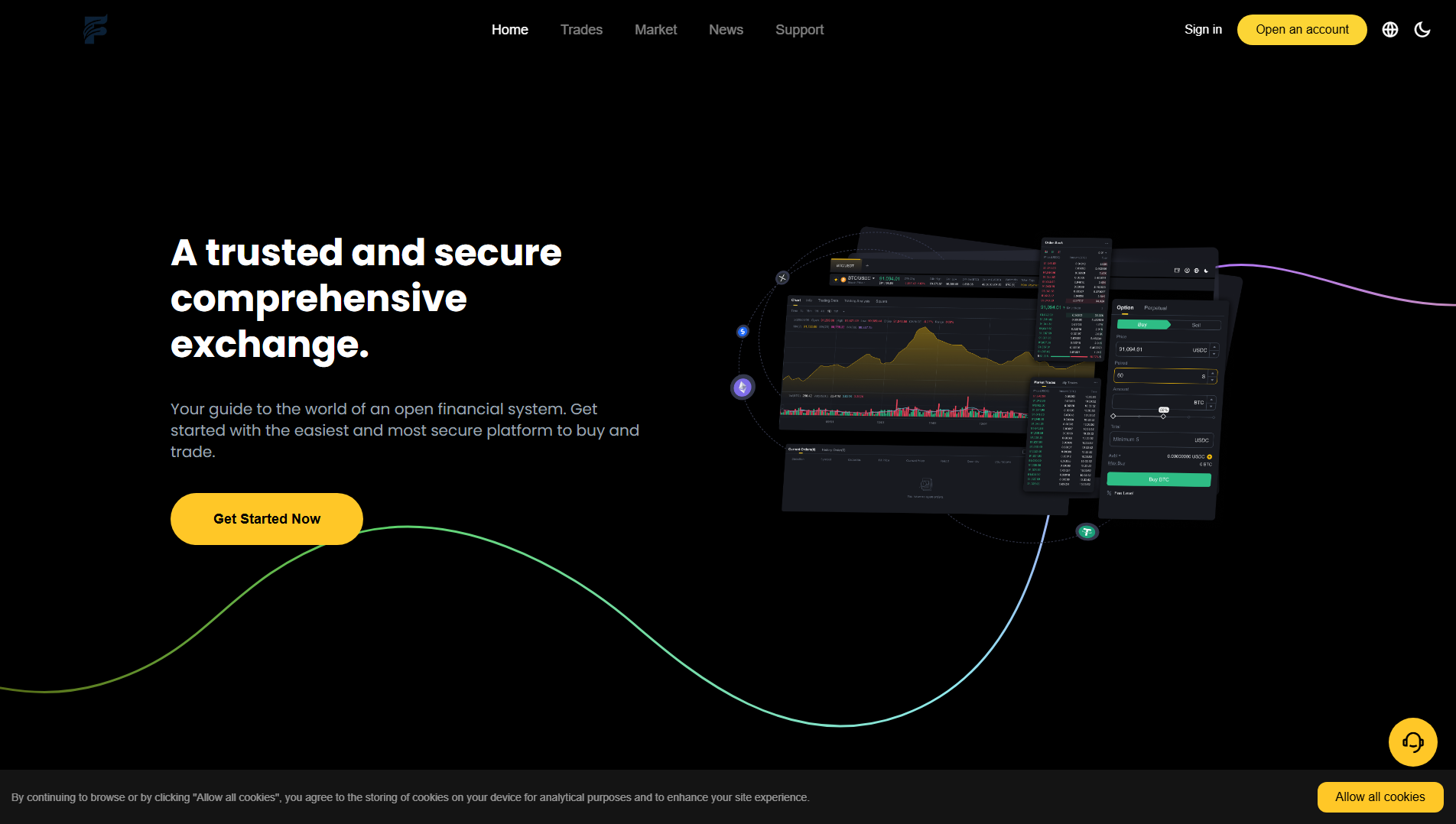 Screenshot of fxtradx.com