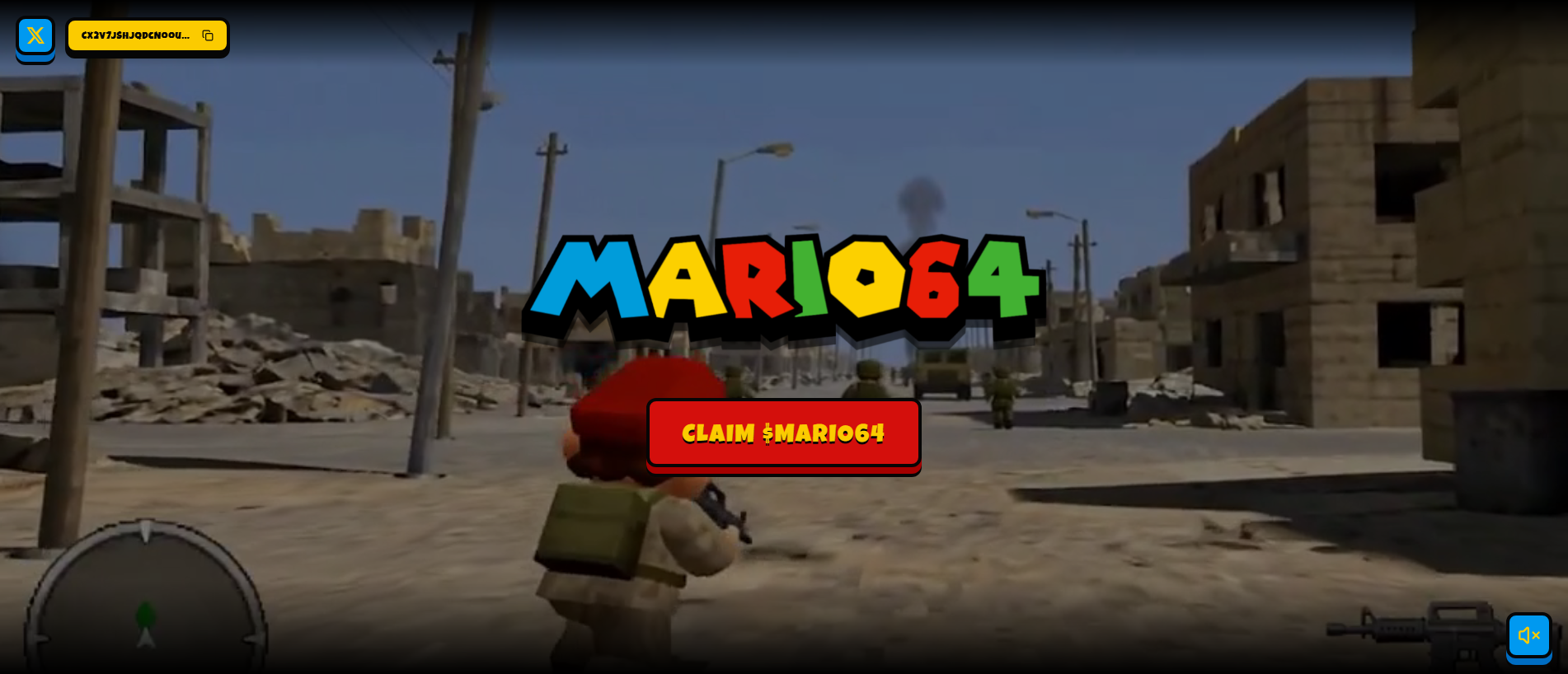 Stored capture of claim-mario64.xyz