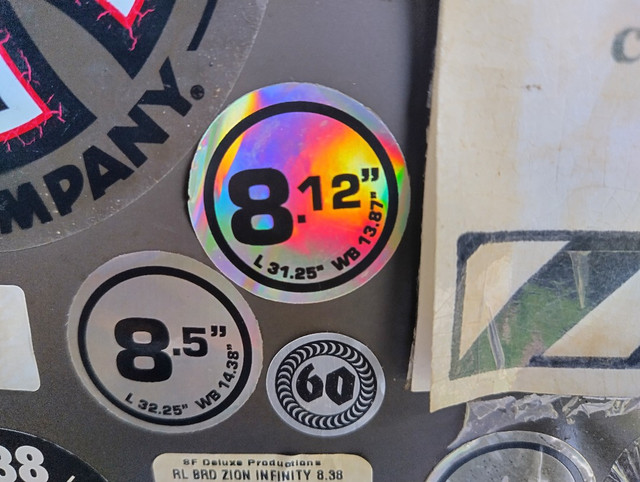 DLX 8 12 Sticker
