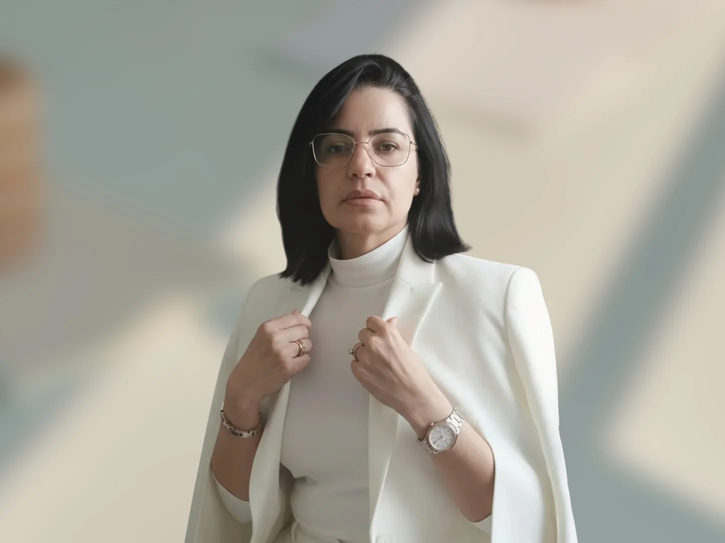 Mulher calma