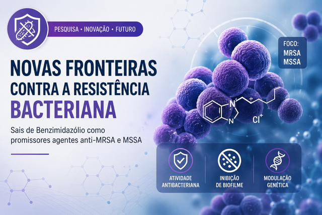 Novas Fronteiras no Combate ao MRSA: O Papel dos Sais de Benzimidazólio
