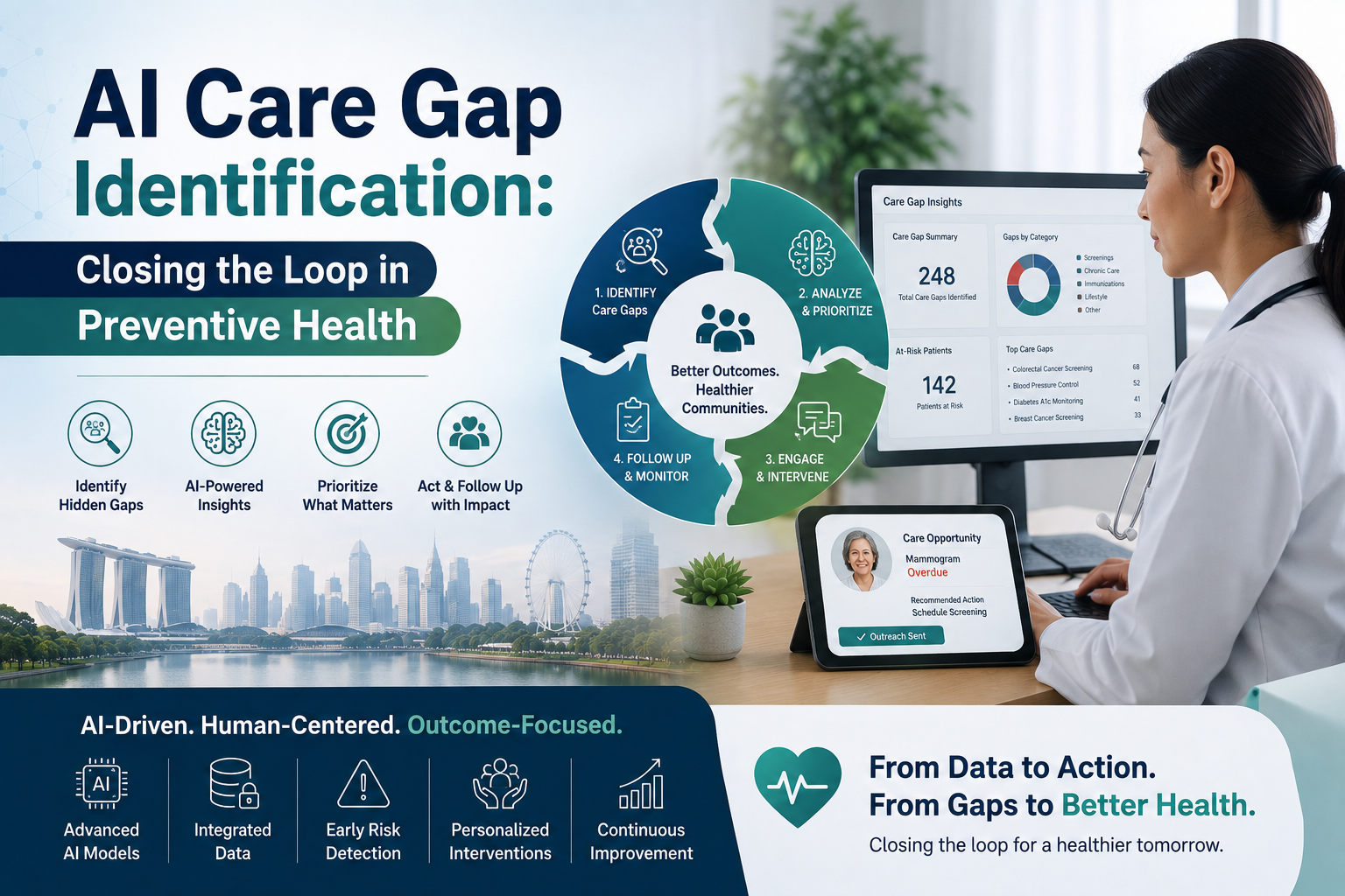 AI Care Gap Identification: Closing the Loop in Preventive Health