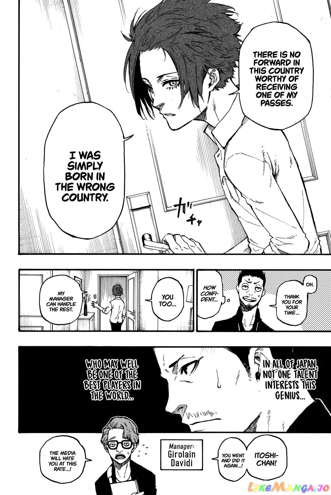 Read Blue Lock Chapter 4 English - Page 4