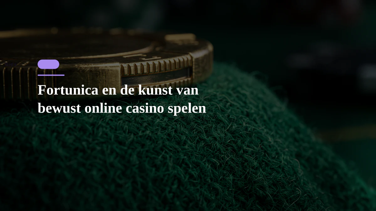 Fortunica en de kunst van bewust online casino spelen