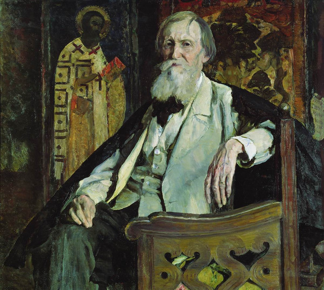 Портрет художника В М Васнецова 1925