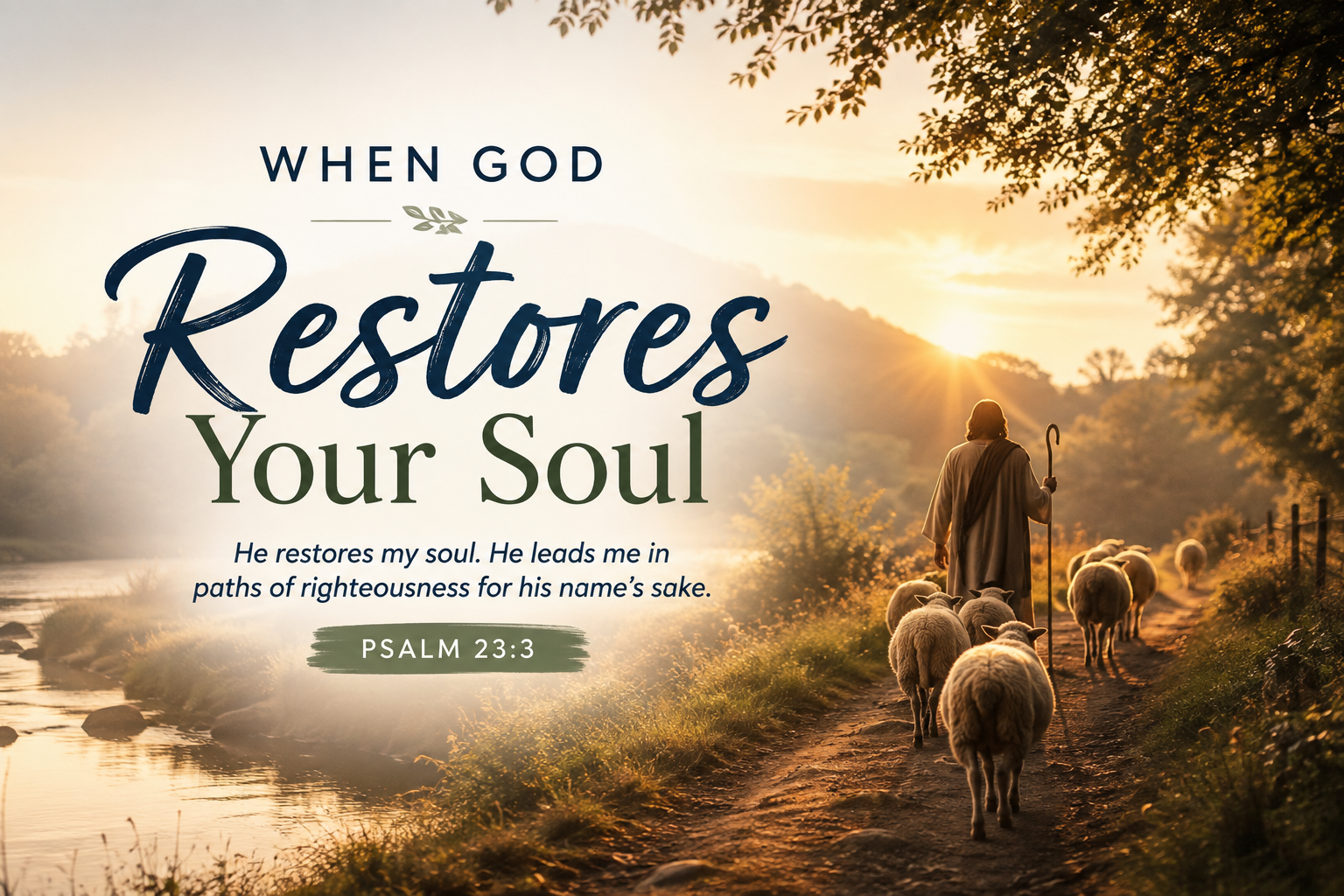 When God Restores Your Soul
