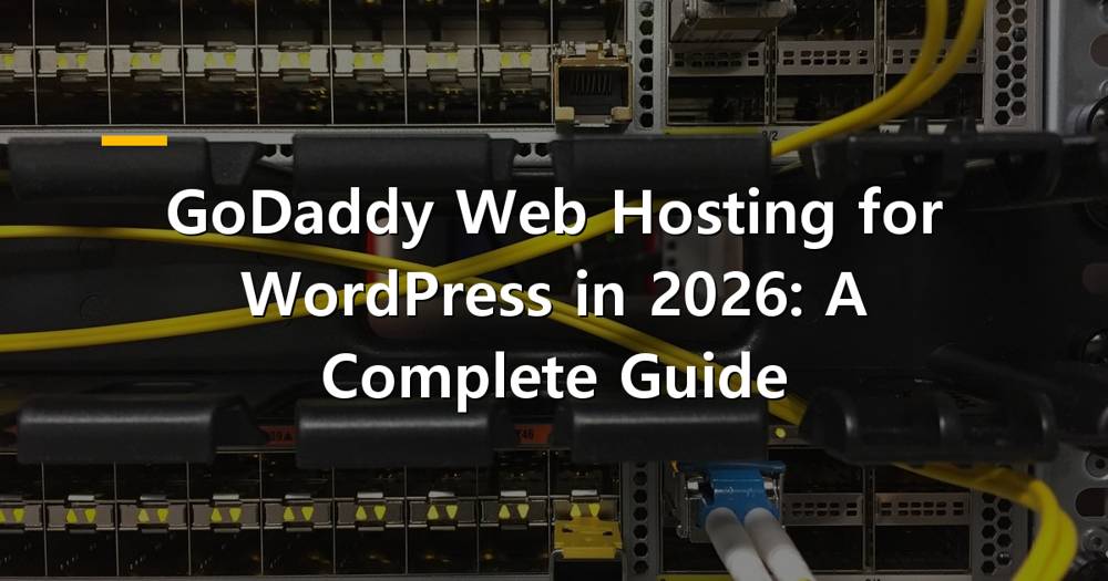GoDaddy WordPress Hosting Interface