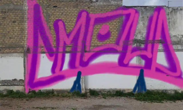 Graffiti artwork by Cmudikk