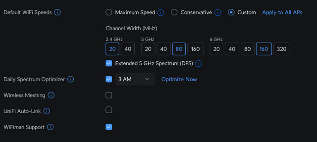 Wi-Fi-settings