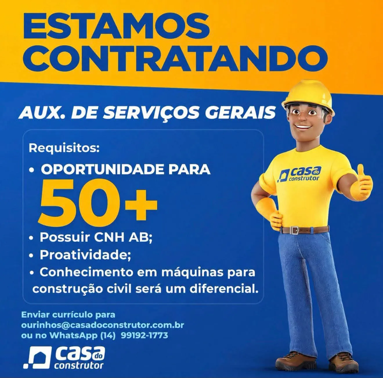 Auxiliar De Servi&Ccedil;os Gerais