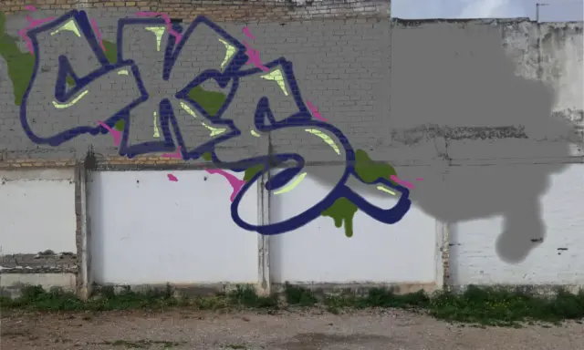 Graffiti artwork by PSYCHO70s