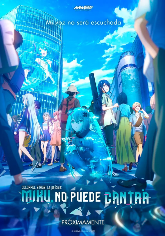 Póster de Colorful Stage! La película: Miku no puede cantar