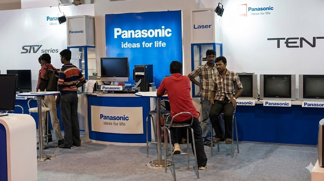 Panasonic Electronics pavilion at ICE Mega Expo
