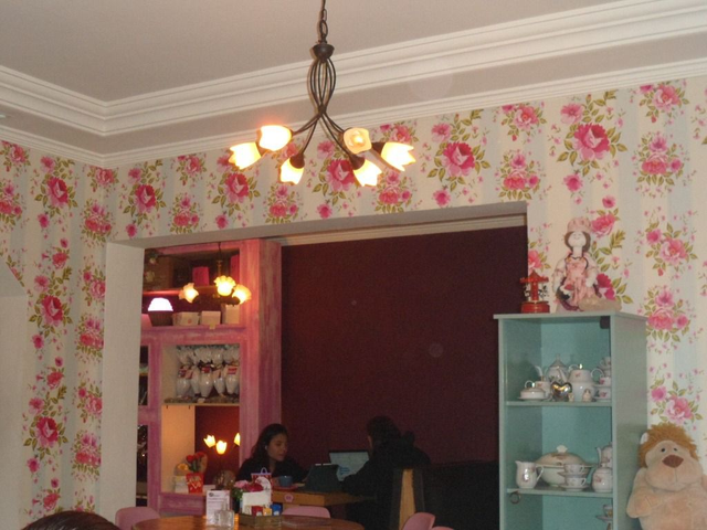 local coffee shop where one of my friends works