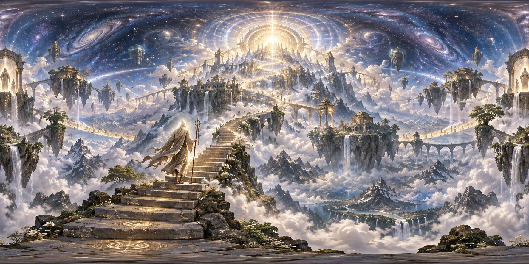 Room 04 — Cage Panorama B — Ascender — 360 degree equirectangular