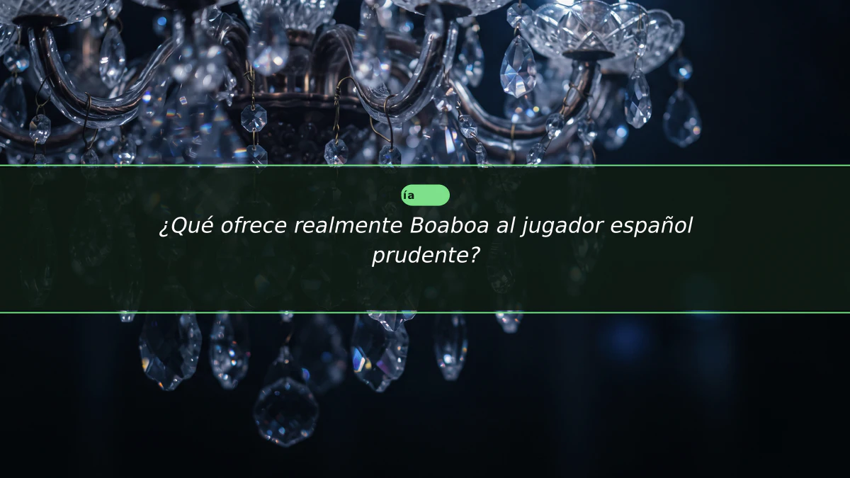 ¿Qué ofrece realmente Boaboa al jugador español prudente?