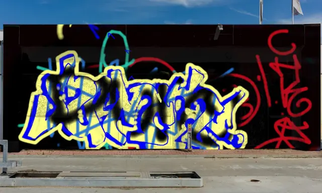 Graffiti artwork by Sumoe