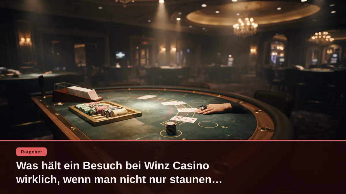 Was hält ein Besuch bei Winz Casino wirklich, wenn man nicht nur staunen will?