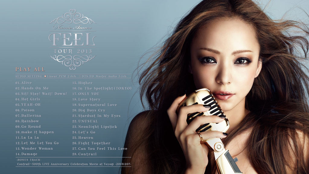 安室奈美恵 namie amuro FEEL tour 2013 ライブ J-POPアーティスト ライブブルーレイ限定盤 Blu-ray