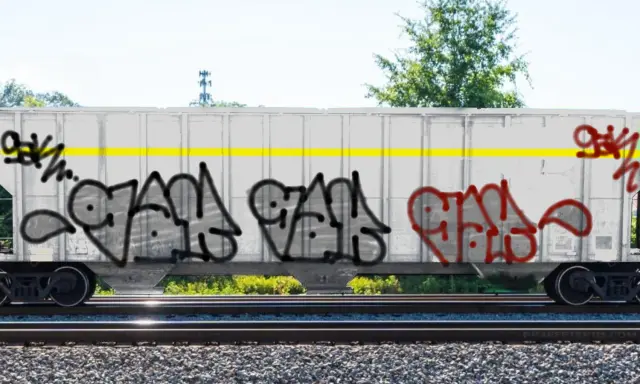 Graffiti artwork by Bab