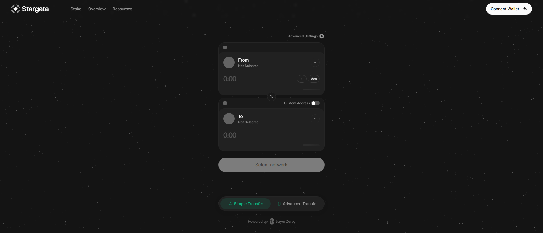 Screenshot of stargateclusters.com