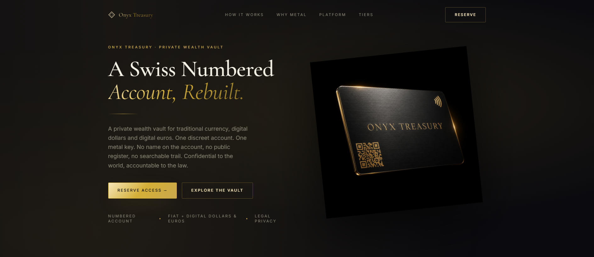 Stored capture of onyx-treasury.com