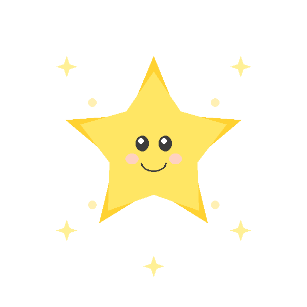 星星书签源图