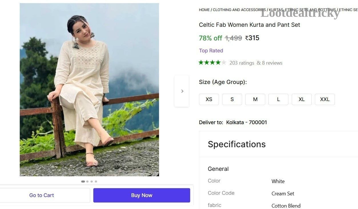 Women S Kurta – Just ₹315 | Best Price Drop Today