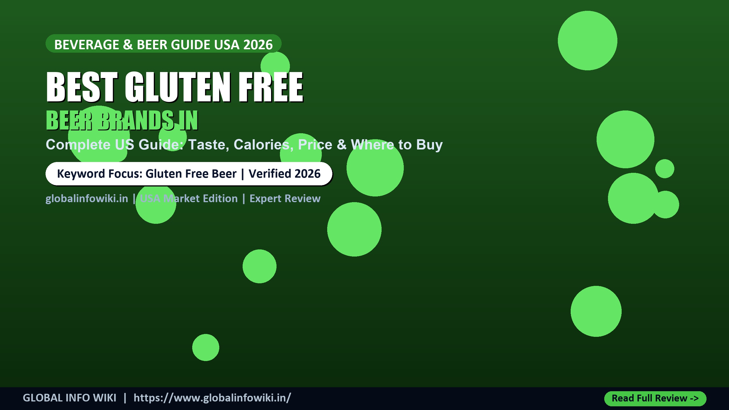 Gluten Free Beer Guide 2026 - 100% Celiac Safe Picks & Breweries Best Gluten Free Beer Brands in the US 2026 Celiac Safe Guide