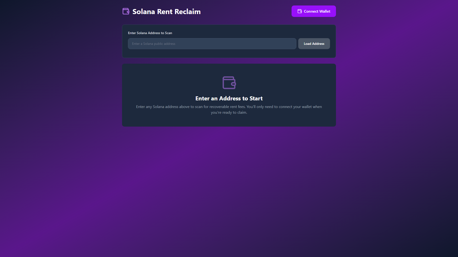 Stored capture of reclaimfees.xyz