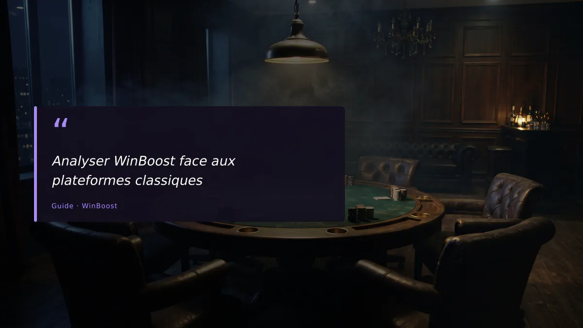 Analyser WinBoost face aux plateformes classiques