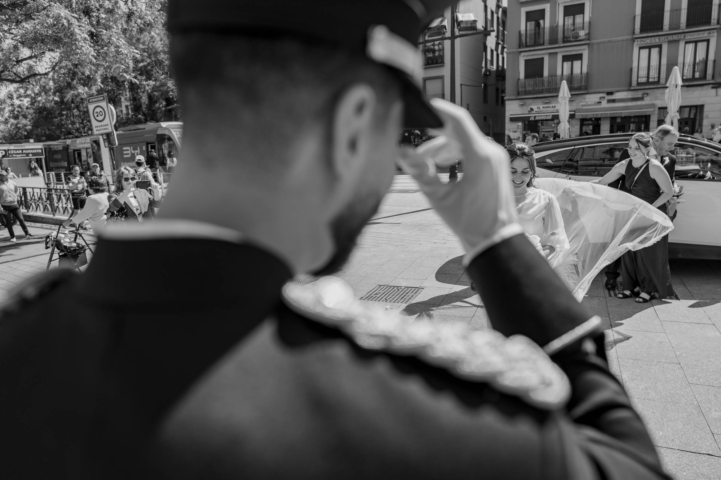Reportaje de boda documental con momentos naturales