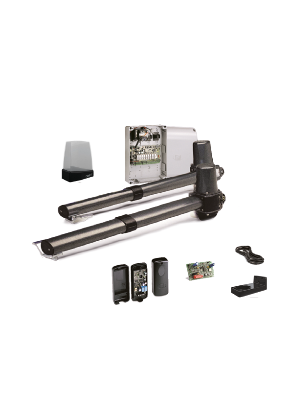 Kit complet pour portail à 2 battants