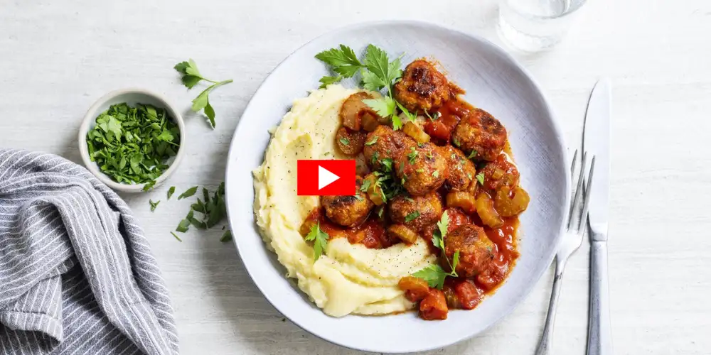 Balletjes in tomatensaus - www.vleeskopenbijdeboer.nl