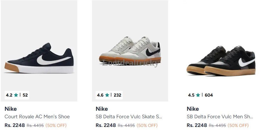 Looot Nike Casual – Just ₹2248 | Huge Savings Offer